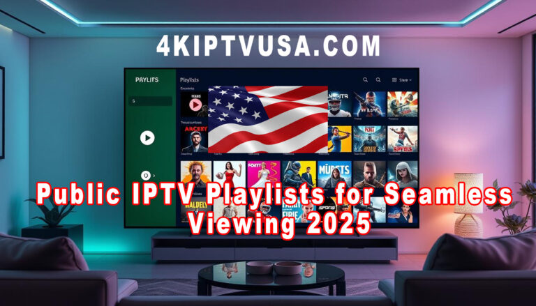 Public IPTV Playlists for Seamless Viewing 2025