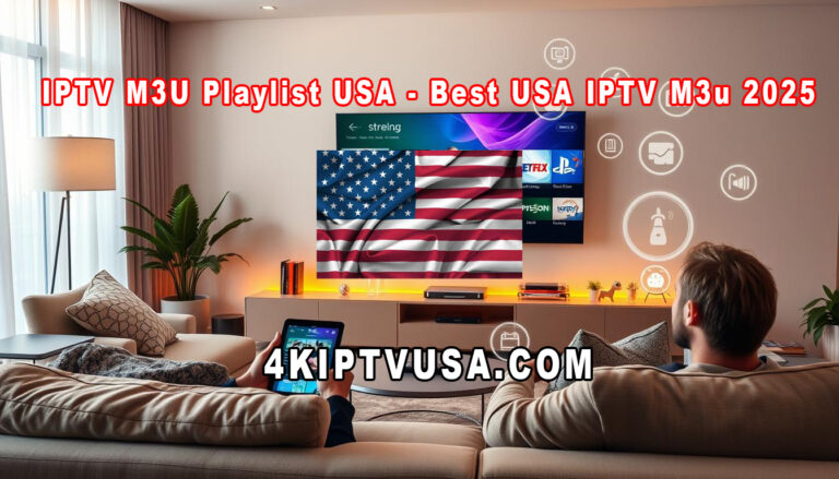 IPTV M3U Playlist USA – Best USA IPTV M3u 2025
