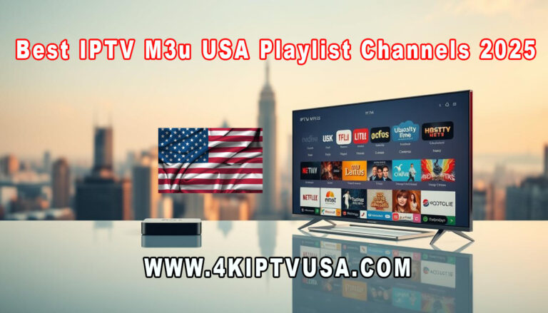 Best IPTV M3u USA Playlist Channels 2025